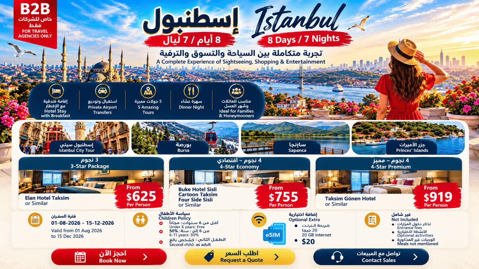 Istanbul 8 Days / 7 Nights – A Complete Experience of Sightseeing, Shopping & Entertainment - 1